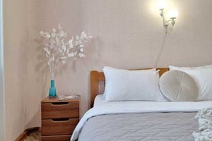 Квартира 4 кровати с кондиционером и балконом. Alex Apartments.. Апартаменты двухместный  22