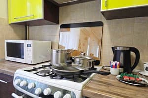 Квартира Ботаник. Alex Apartments (бесконтактное поселение 24/7). Семейный двухместный +3.  Ботаник 29