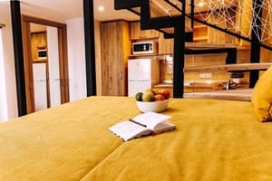 Апарт-отель U House. Апартаменты двухместный двухуровневые 34 3